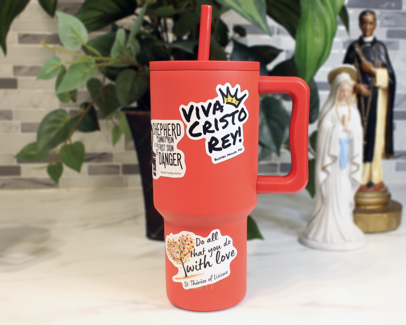 Blessed Miguel Pro - Viva Cristo Rey! Sticker - 2.5"