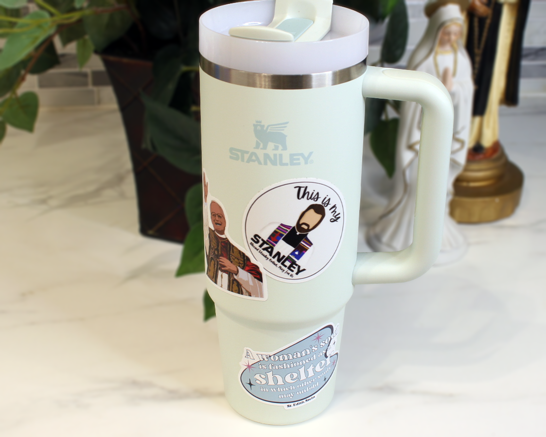 Blessed Stanley Rother "This is my Stanley" Sticker - 2.5"