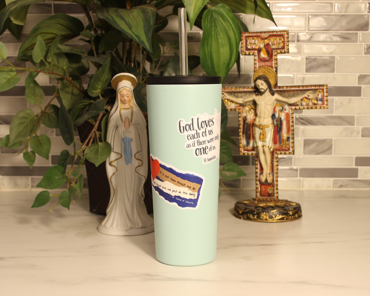 St Theresa of Calcutta Love Sticker - 3"