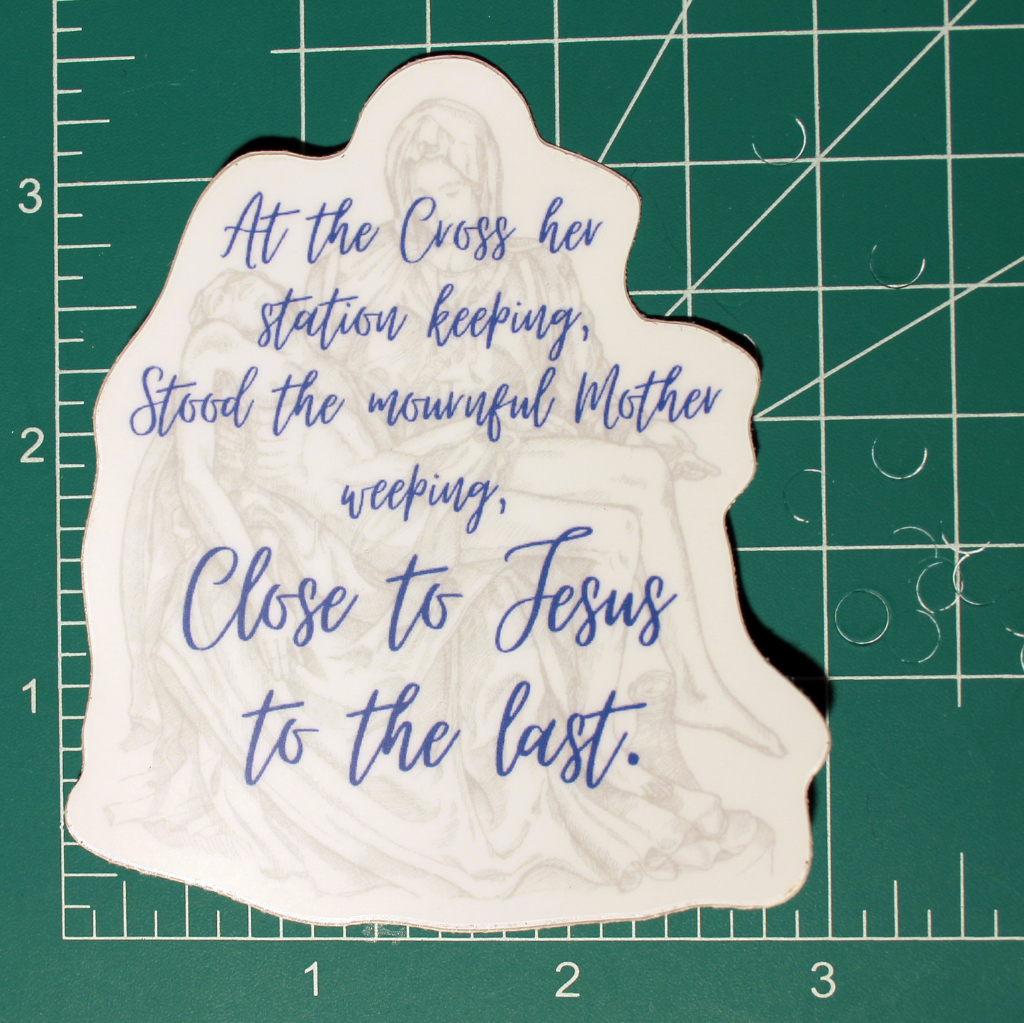 Stabat Mater/La Pieta Sticker - 3"