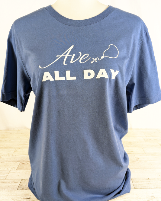 Ave All Day T-Shirt Blue