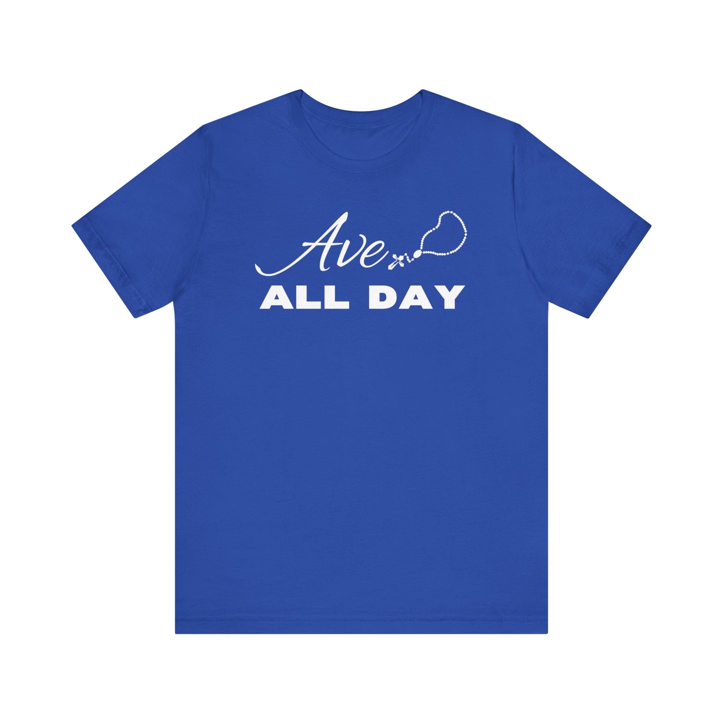 Ave All Day T-Shirt (Classic Fit) (White Text)