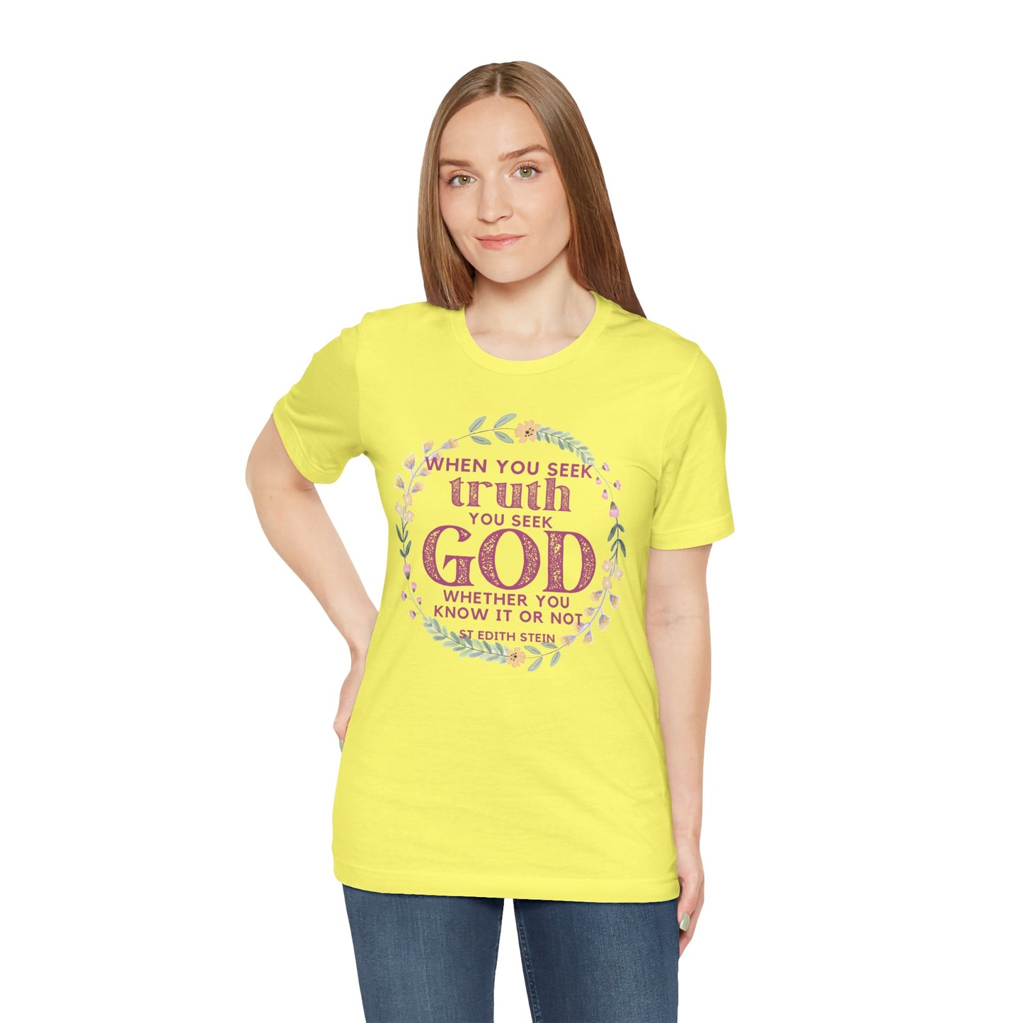 St Edith Stein T-Shirt (V3) (Spring)