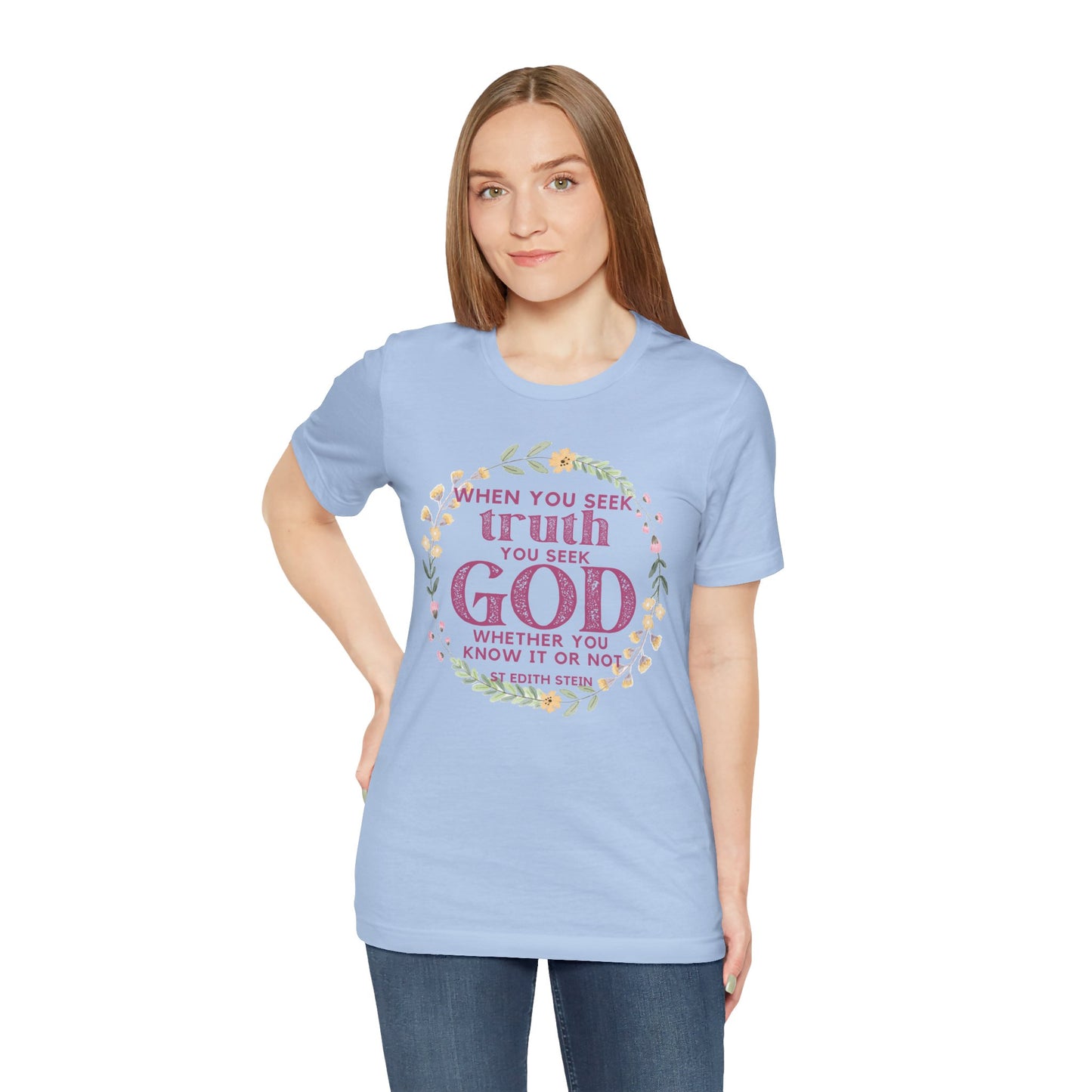 St Edith Stein T-Shirt (V3) (Spring)