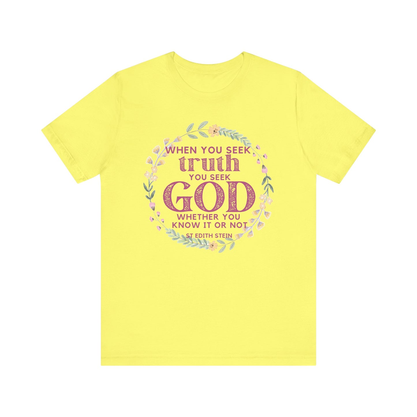 St Edith Stein T-Shirt (V3) (Spring)