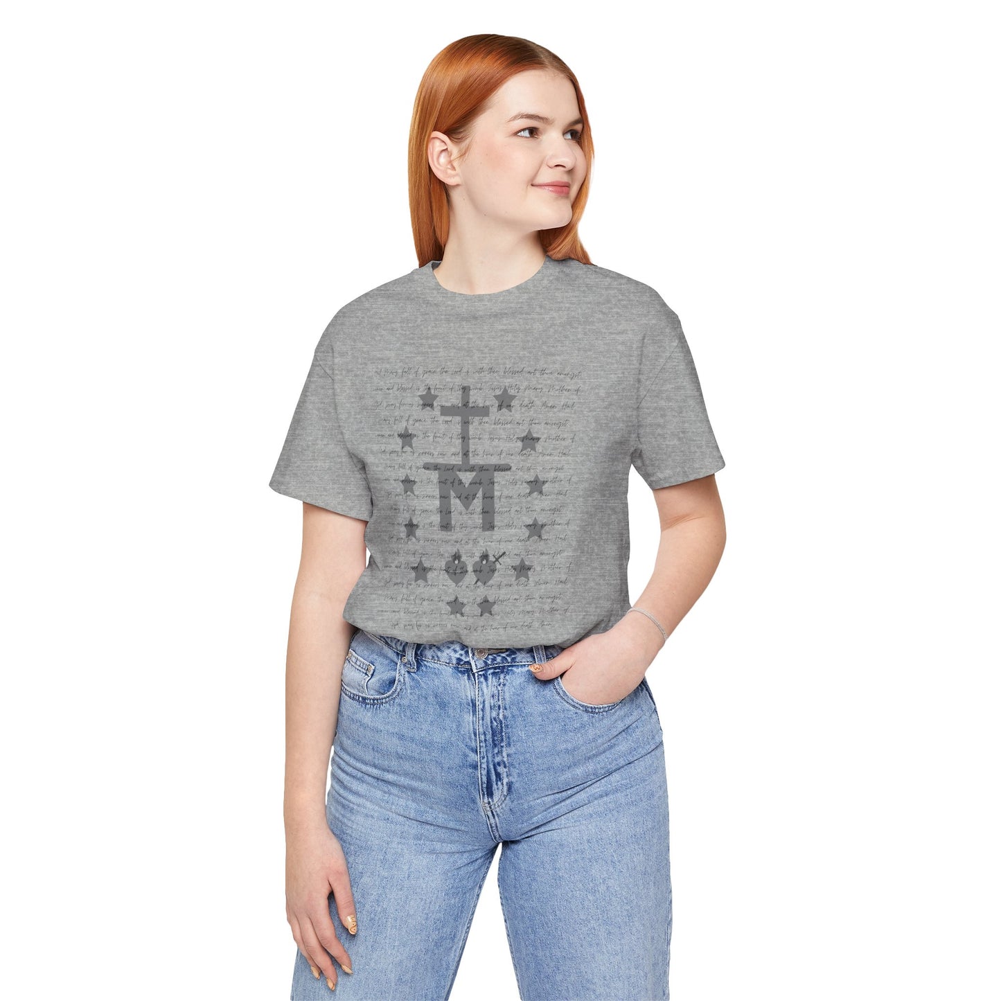 Miraculous Medal/Hail Mary T-Shirt (Classic Fit)