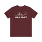 Ave All Day T-Shirt (Classic Fit) (White Text)