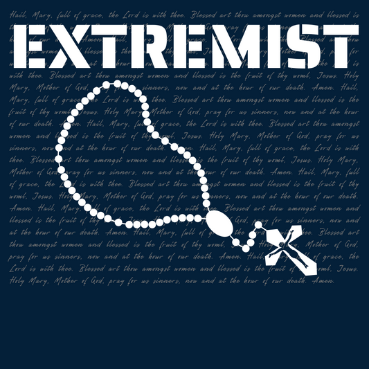 Extremist Rosary T-Shirt (Classic Fit)