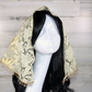 Gold Small D-Shaped Chapel Veil/Mantilla