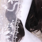 Silver Rectangle Chapel Veil/Mantilla