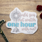 Adoration/Mark 14:34 Sticker - 3"
