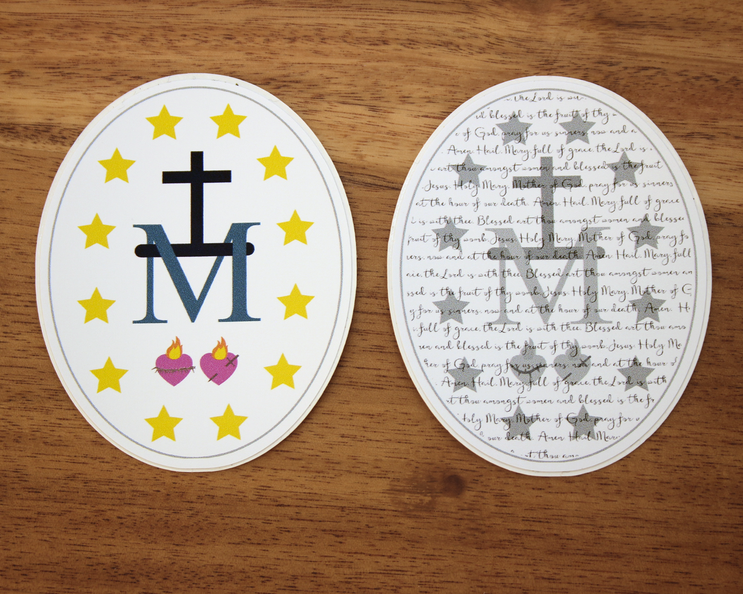 3" Catholic Sticker 2-Pack - Miraculous Medal