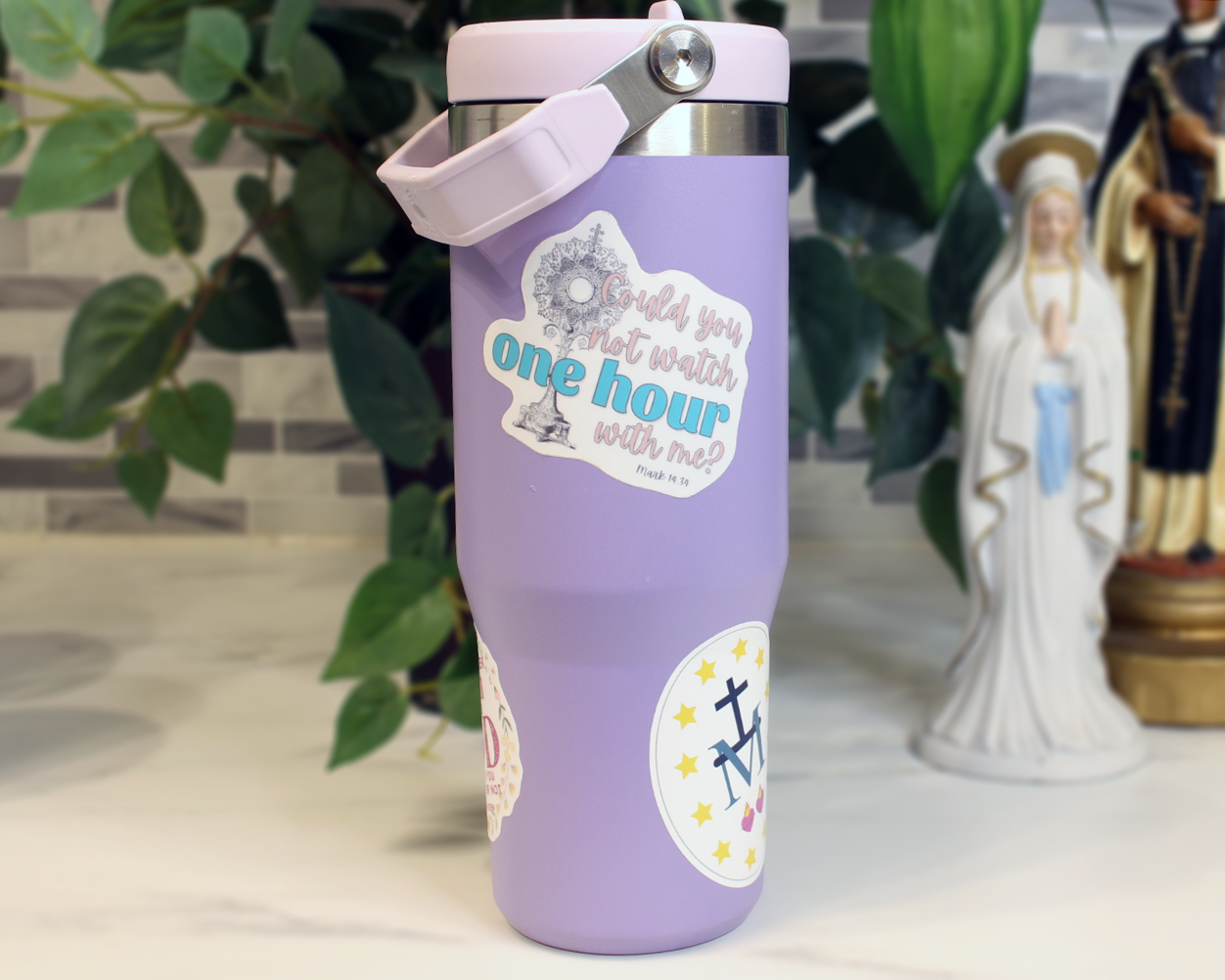 Adoration/Mark 14:34 Sticker - 3"