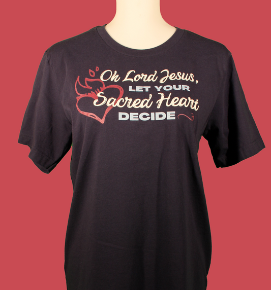 Sacred Heart T-Shirt - Navy Blue