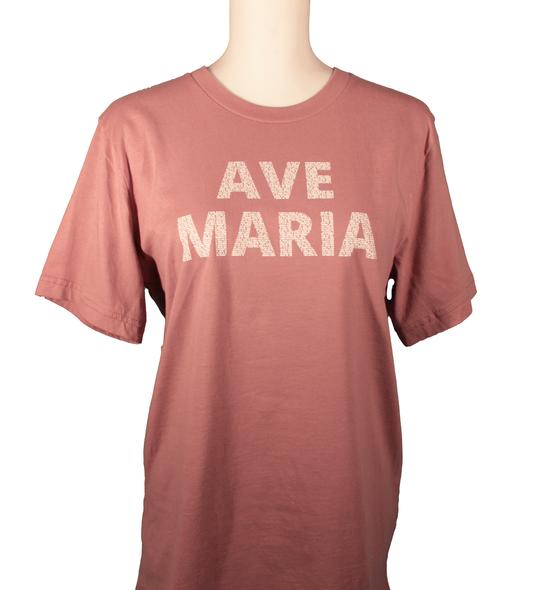 Ave Maria T-Shirt - Orchid