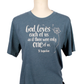 St Augustine "God Loves Each of Us..." T-Shirt