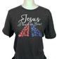 Divine Mercy Jesus, I Trust in You T-Shirt (Dark Heather Grey)