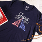 Divine Mercy Jesus, I Trust in You T-Shirt (Navy)