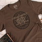 St Ignatius of Loyola T-Shirt - To Conquer Himself - Heather Brown