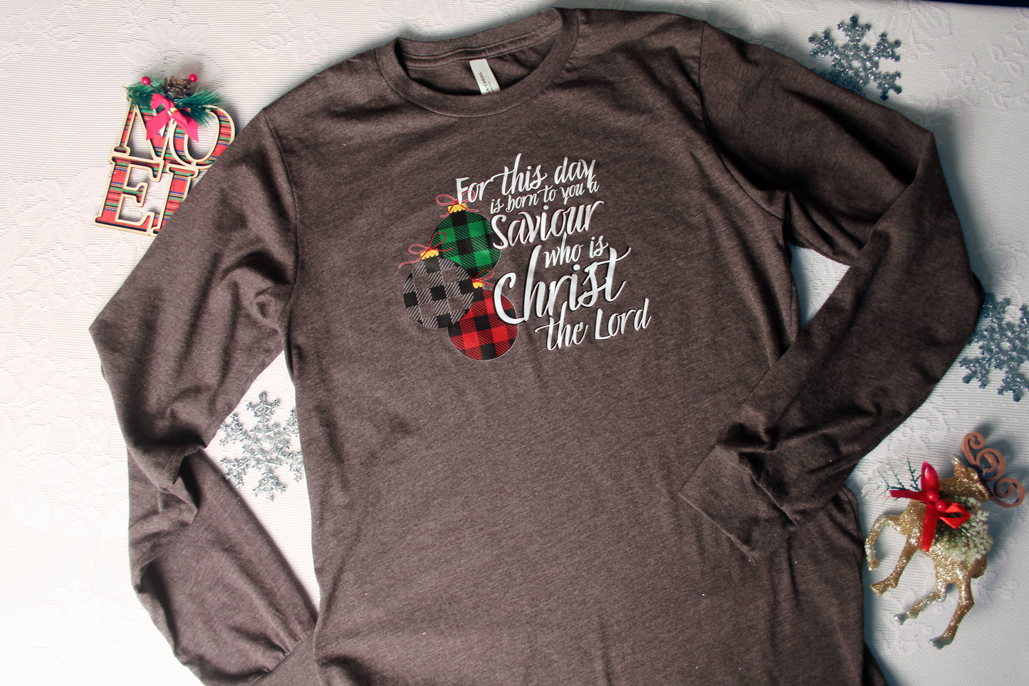 For This Day T-Shirt - Dark Grey Heather Long Sleeve