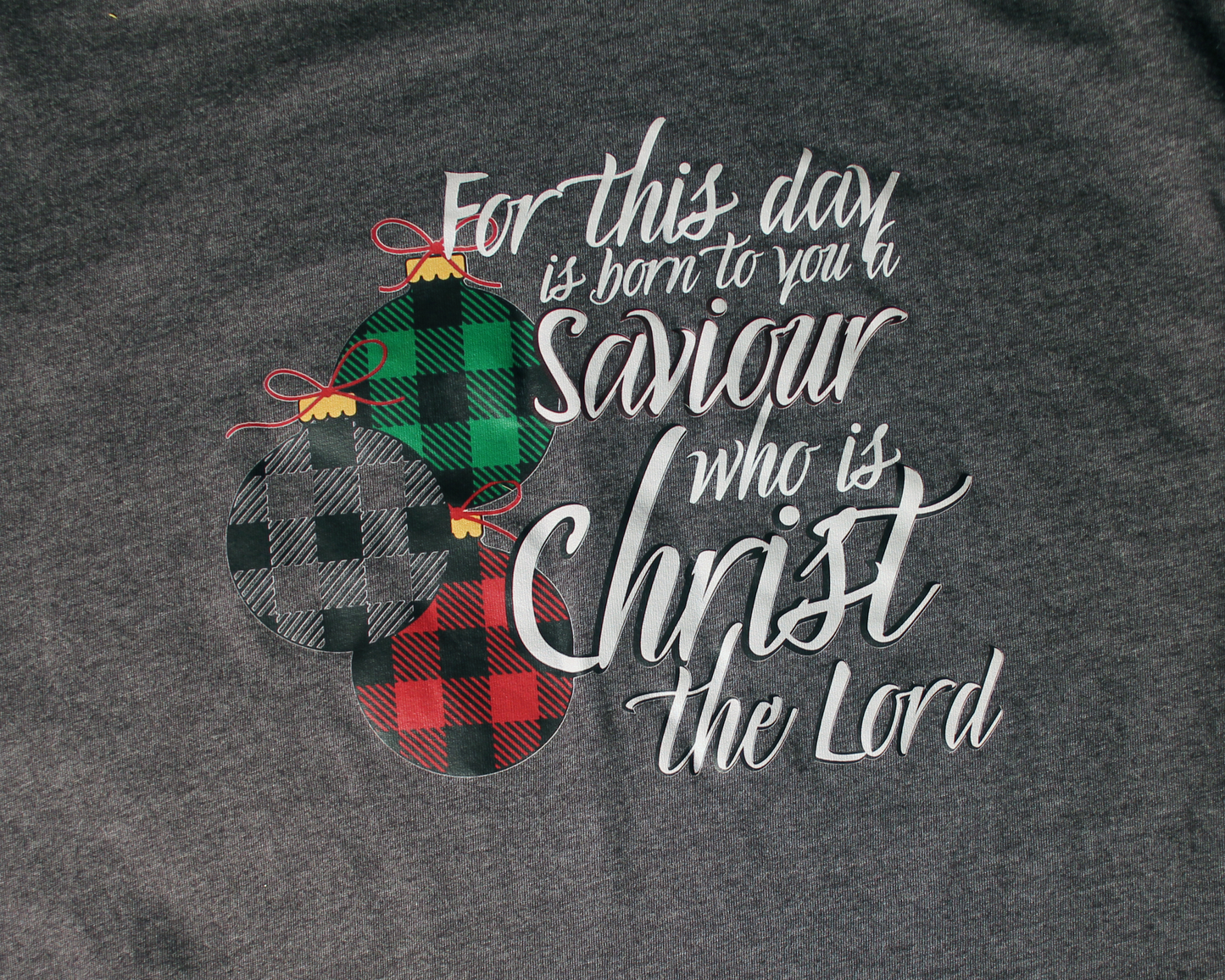 For This Day T-Shirt - Dark Grey Heather Long Sleeve