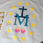 Miraculous Medal T-Shirt (Light Blue)