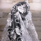 Silver Infinity Chapel Veil/Mantilla