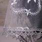 Silver Infinity Chapel Veil/Mantilla