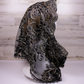 Black and Gold Infinity Chapel Veil/Mantilla