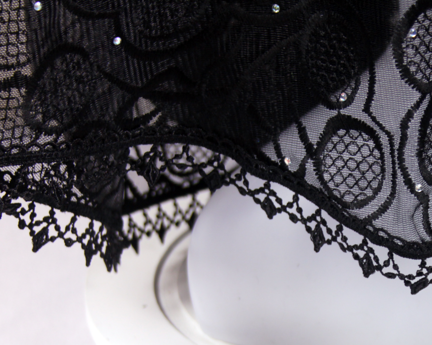 Black Rectangle Chapel Veil/Mantilla