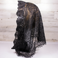 Black Infinity Chapel Veil/Mantilla