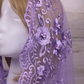 Purple/Lavender Infinity Chapel Veil/Mantilla