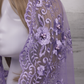 Purple/Lavender Infinity Chapel Veil/Mantilla