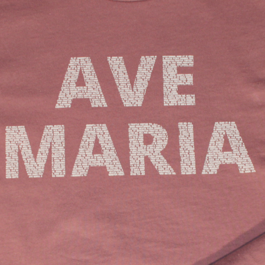 Ave Maria T-Shirt - Orchid