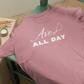 Ave All Day T-Shirt (Classic Fit) (White Text)