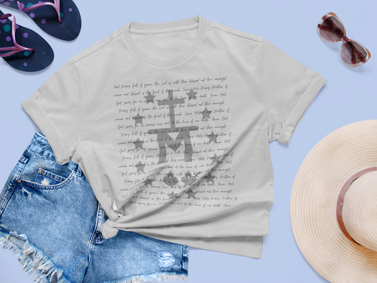 Miraculous Medal/Hail Mary T-Shirt (Classic Fit)