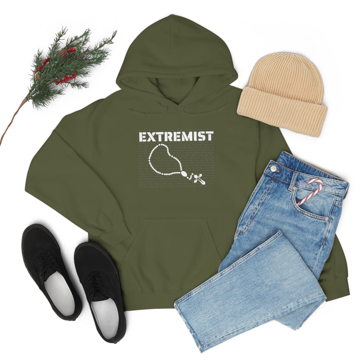 Extremist Rosary Hoodie