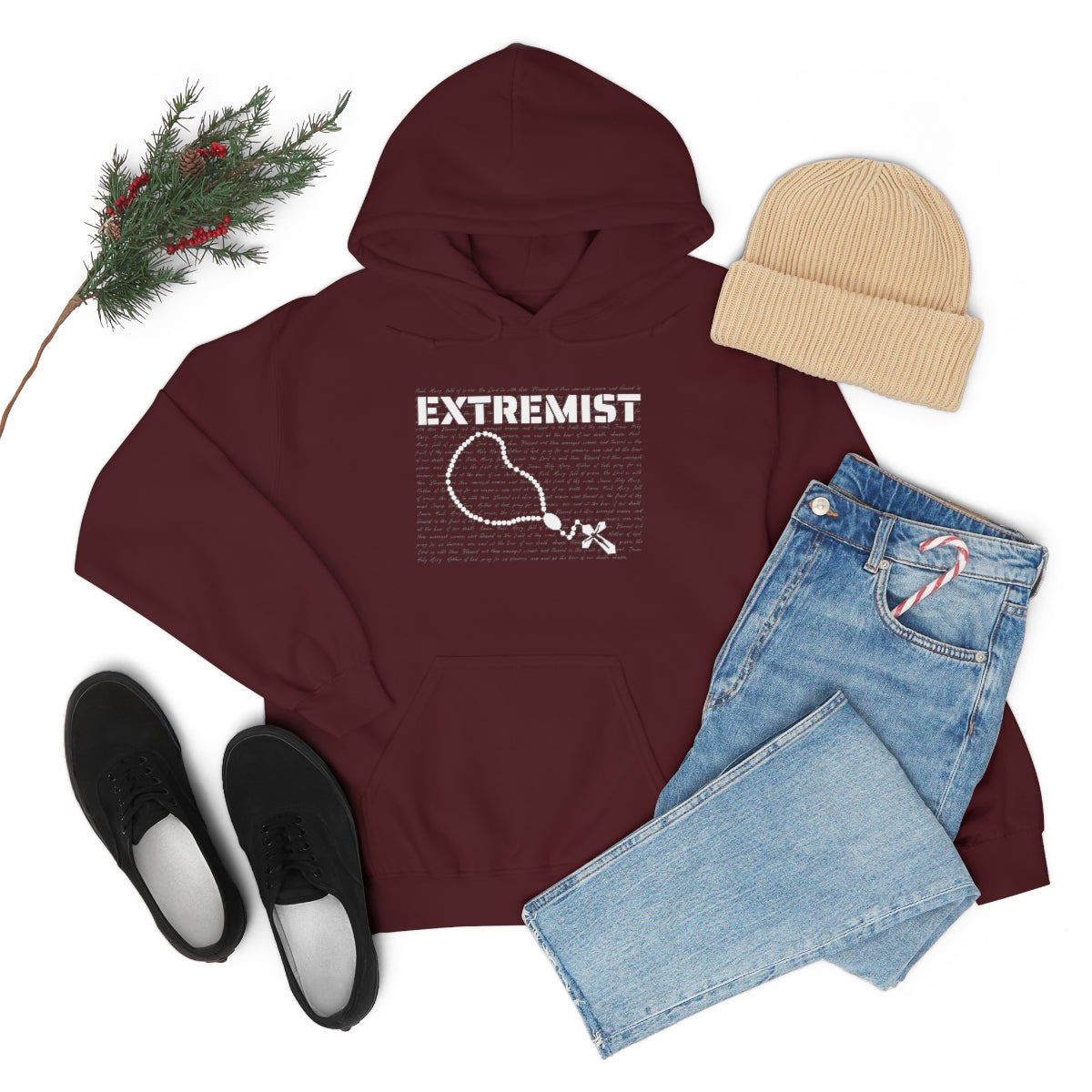 Extremist Rosary Hoodie